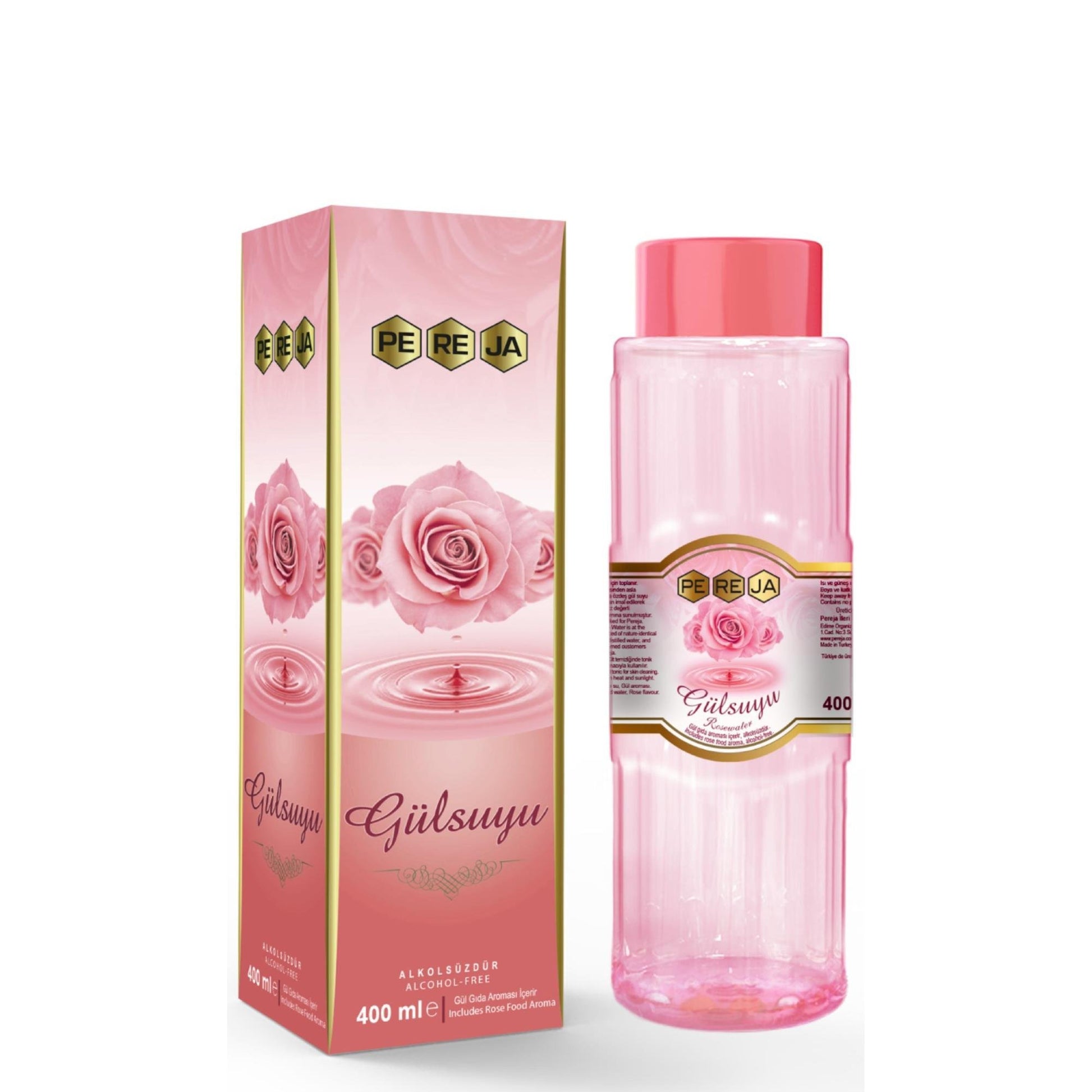 PEREJA ROSE WATER PET 400 ML
