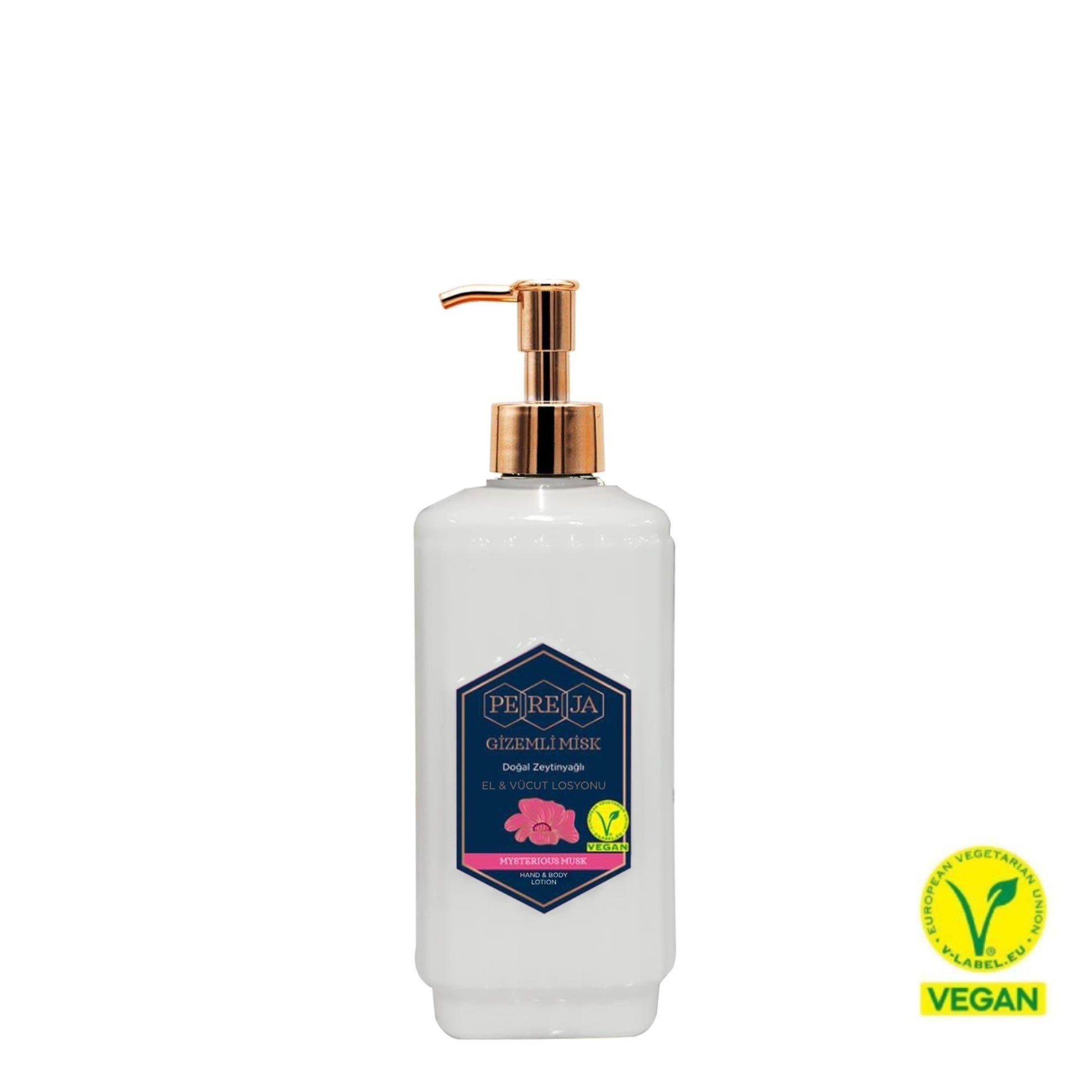 PEREJA NATURAL OLIVE OIL HAND AND BODY LOTION MIYSTERIOUS MISK 250 ML