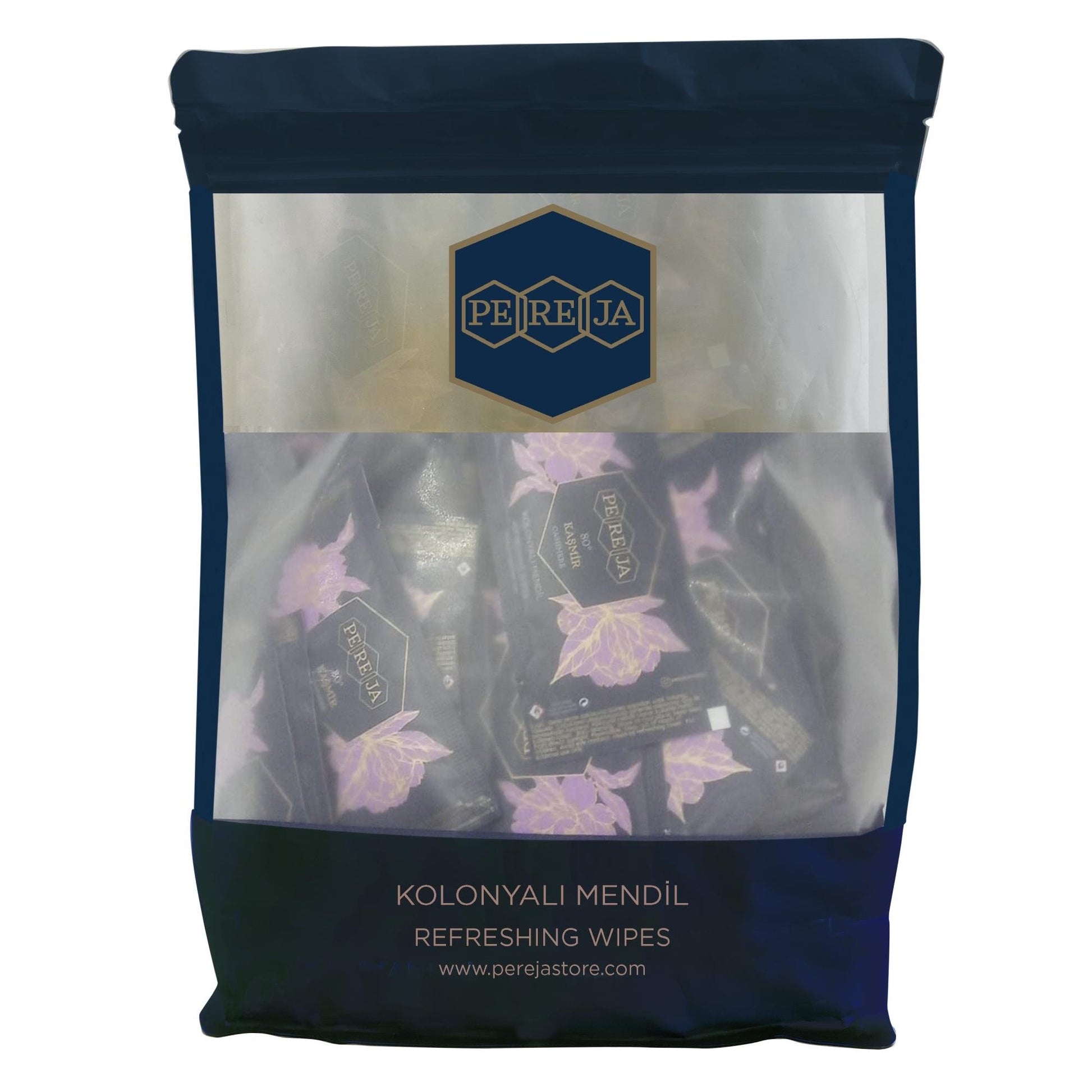 PEREJA REFRESHING TOWEL CASHMERE DOYPACK 7x12 cm 50 PCS