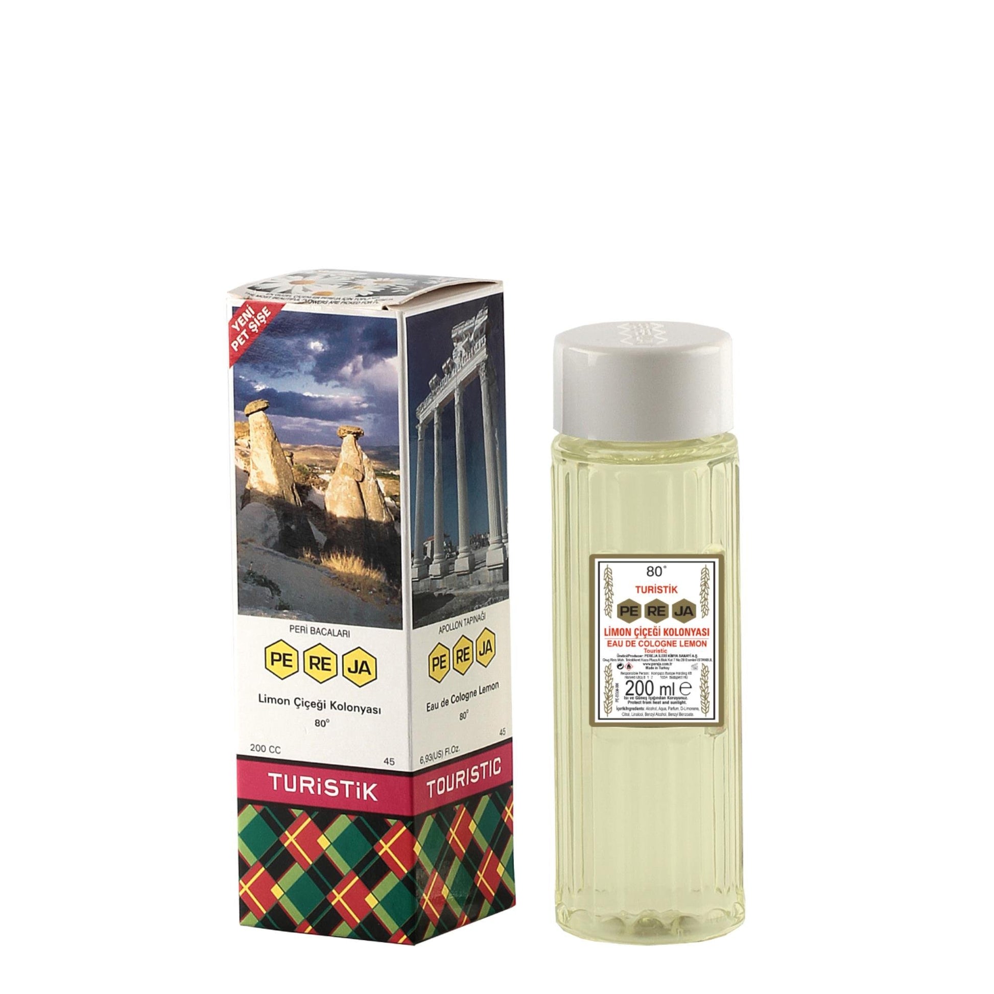 PEREJA EAU DE COLOGNE LEMON PET BOTTLE 200 ML