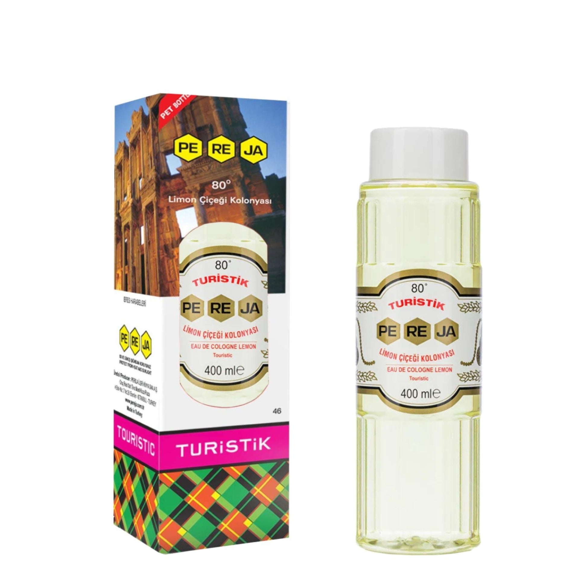 PEREJA EAU DE COLOGNE LEMON PET BOTTLE 400 ML