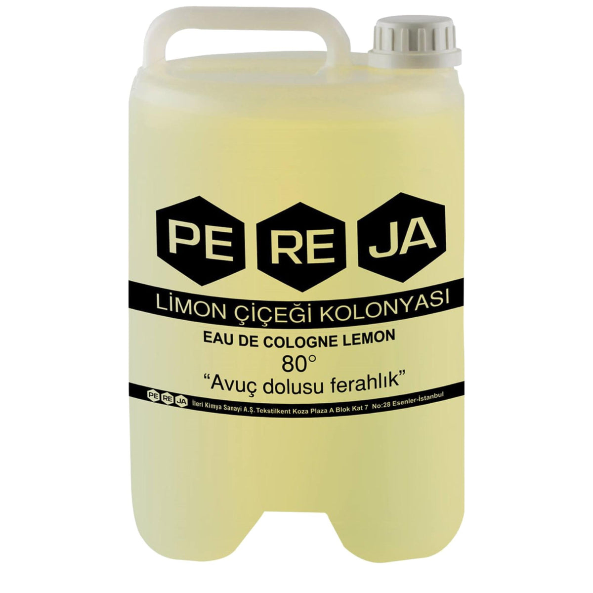 PEREJA EAU DE COLOGNE LEMON DRUM 5 L