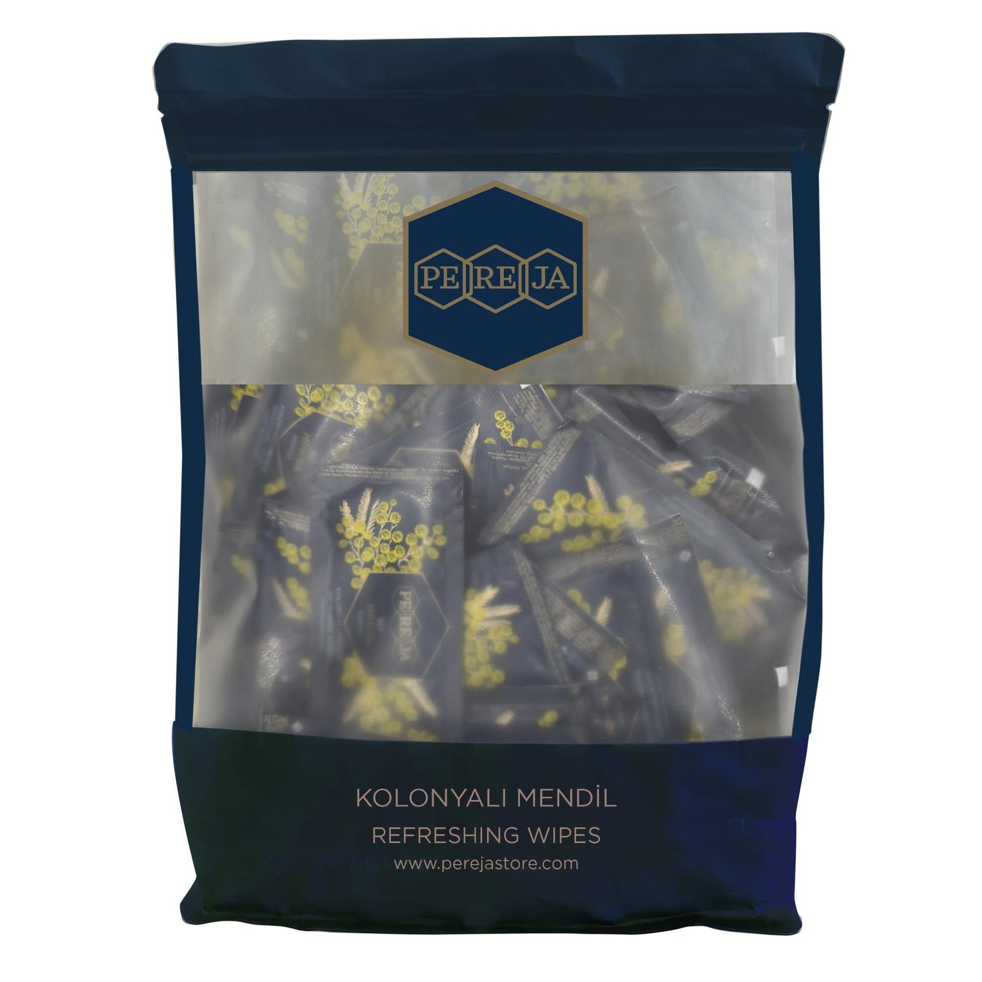 PEREJA REFRESHING TOWEL MIMOSA DOYPACK 7x12 cm 50 PCS
