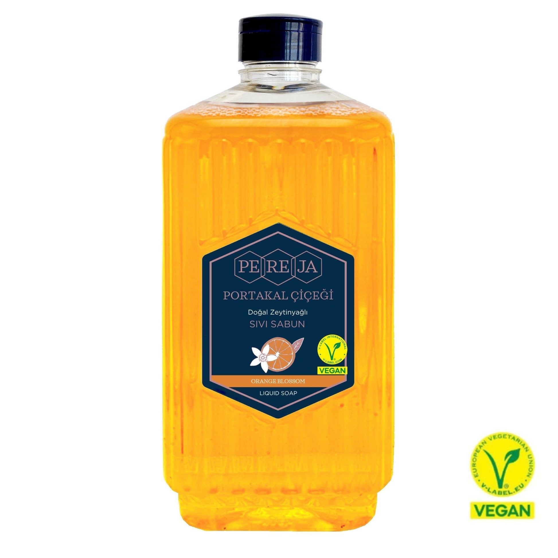 PEREJA NATURAL OLIVE OIL LIQUID SOAP ORANGE BLOSSOM 1500 ML
