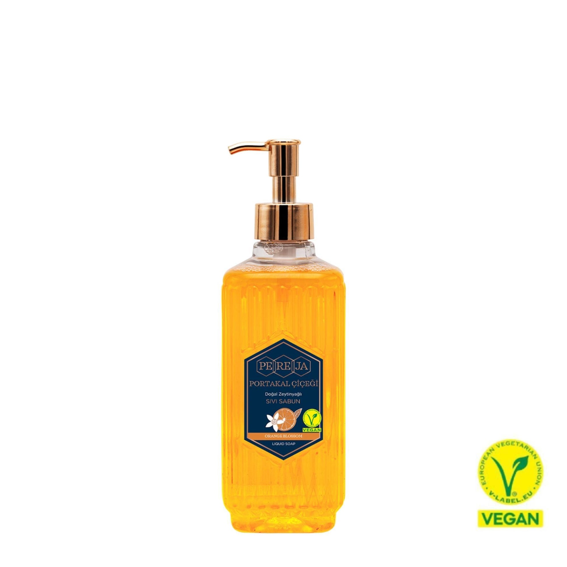 PEREJA NATURAL OLIVE OIL LIQUID SOAP ORANGE BLOSSOM 500 ML