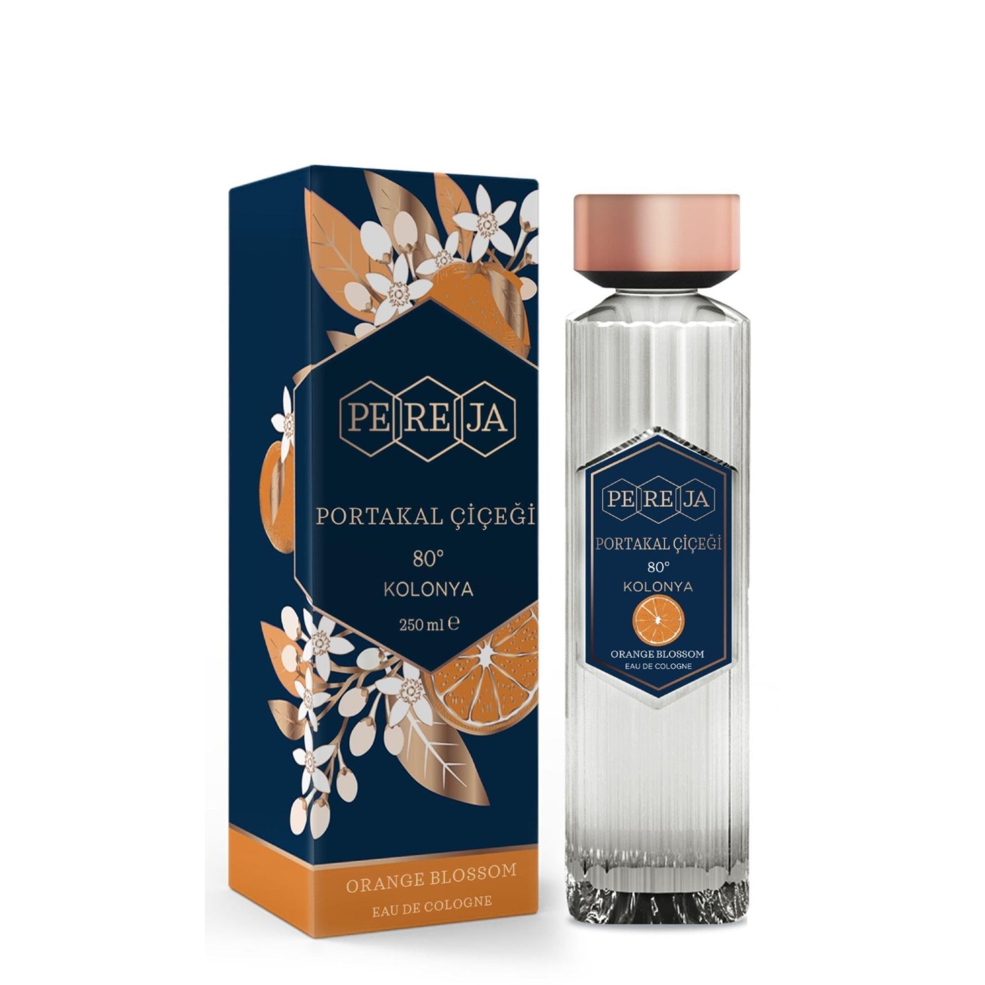 PEREJA EAU DE COLOGNE ORANGE BLOSSOM GLASS BOTTLE 250 ML