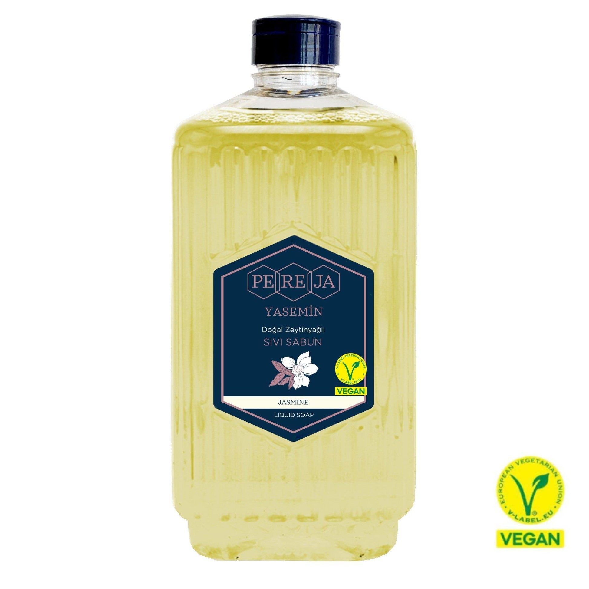 PEREJA NATURAL OLIVE OIL LIQUID SOAP JASMINE 1500 ML