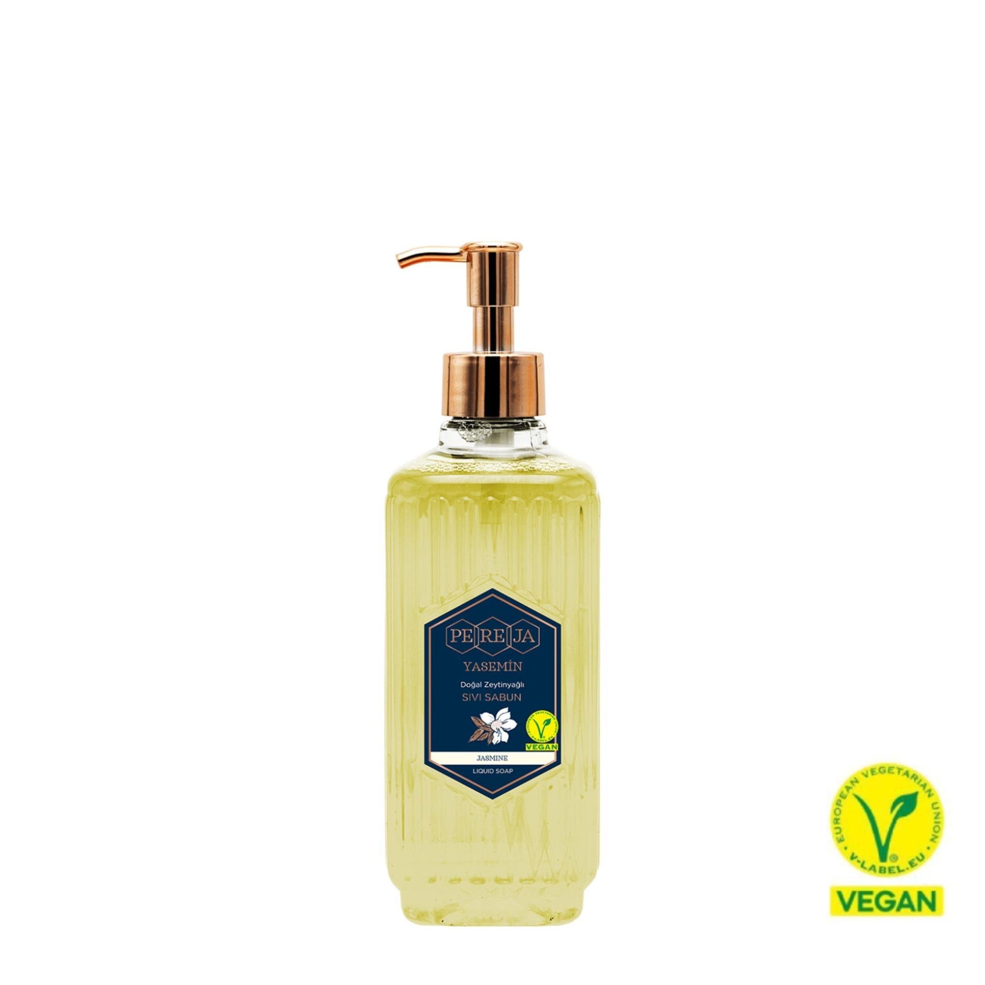PEREJA NATURAL OLIVE OIL LIQUID SOAP JASMINE 500 ML
